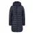 Donsjas met capuchon en ritszakken dames QS