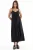 V-hals Midi Slip Jurk