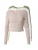 ABOUT YOU Shirt ‘Loretta’  beige / groen / wit