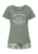 VIVANCE Pyjama  beige / mintgroen / jade groen / wit