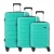 D&N Kofferset ‘Travel Line 4100’  turquoise