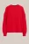 WE Fashion – Dames trui van wolmix – Regular fit – Felrood –
