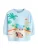 Next Sweatshirt  lichtblauw / donkergeel / groen / oranjerood