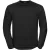 Russell Werkkleding Heren Bemanning Hals Set In Sweatshirt Top (Zwart)