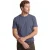 Casa Moda t-shirt blauw effen normale fit katoen