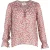 Ba&sh Beatrix top met bloemenprint in rood polyester
