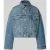 Levi’s® 300 Loose fit jeansjack van zuivere katoen model ‘LOOSE CROP TRUCKER’