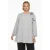 YOEK tuniek Plus Size – grijs