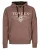 TOP GUN Sweatshirt ‘TG-9013’  bruin gemêleerd / wit