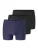 SCHIESSER Boxershorts ‘ 95/5 ‘  donkerblauw / zwart