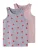 NAME IT Onderhemd  sering / mauve / rood
