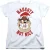 Looney Tunes Naughty Not Nice getailleerd T-shirt voor dames (Wit)