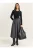 Hoge Taille Midi Rok met Ceintuur
