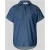 Christian Berg Woman regular fit blouse in denimlook met V-hals