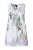 Ulla Popken Top  groen / donkergroen / lila / wit
