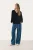 Blouse met lange mouwen Regular fit Dark Navy