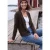 Vest met V-hals en knoopsluiting