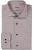 OLYMP No. Six 24/Seven Super Slim Jersey shirt bruin, Effen
