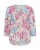 Kaffe Blouse ‘KAHaisley’  crème / lichtblauw / kastanjebruin / pink