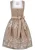 STOCKERPOINT Dirndl ‘Sarah’  lichtbruin / wit
