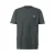 T-shirt met patch logo rechte onderkant QS