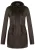 Dames halflange parka-jas met capuchon-Oakengates