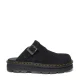Dr. Martens ZebZag mule suède clogs zwart