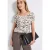 Street One Dames Blouse met uitsnijding aan de achterkant in Bruin