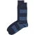 Tommy Hilfiger Sokken met contrastdetail voor heren (Set van 2) (Marine)