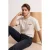 TRENDYOL MAN Heren Wit Slogan Kort Oversized T-shirts