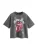 Next Shirt  donkergrijs / rood / wit