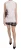 Dsquared² Witte Geprinte Crew Neck Mouwloze Bodycon Mini Dress