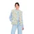 Mouwloze Pluche Cardigan met Bloemenpatroon Dames 24 Colours