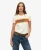 Superdry Vrouwen Venue Outdoors T-shirt met Aansluitende Pasvorm Wit
