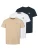 VINSON Shirt ‘VMMassimo’  beige / sand / donkerblauw / wit