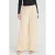ICHI wide leg regular waist broek ecru