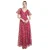 Damesjurk Goddiva Flutter Sleeve Floral Embroidered