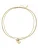 Hey Happiness Ketting ‘Herz Duo’  goud