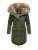 Navahoo Dames Winterjas Rosinchen – Klassieke Parka met Afneembare Kunstbontkraag