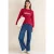 Cecil Dames Shirt met tekst in Rood