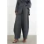 TOPSHOP barrel casual broek – grijs
