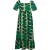 Regatta Dames orla kiely reuze vierkante bloemen zomer midi jurk