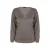 Exxcellent Plus Size gebreide trui met glitters – brons