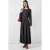 Gestrikte Denim Midi Jurk