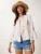 Happiness İstanbul Blouse  smoky blue / oranje / wit
