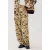 HARPER & YVE wide leg camouflage jeans – geel