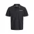 JACK & JONES PLUS SIZE regular polo zwart