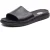 Base London Albany Leren Heren Slippers Zwart