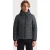 No Excess Jacket Hooded Short Fit Padded Dark Steel