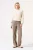 Bruine corduroy broek